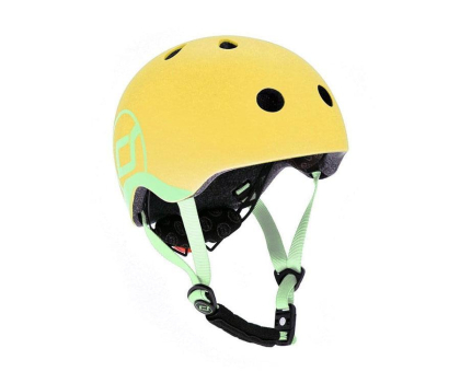 Kask i ochraniacz Scoot & Ride Kask Ochronny XXS-S dla dzieci 1-5 lat Lemon